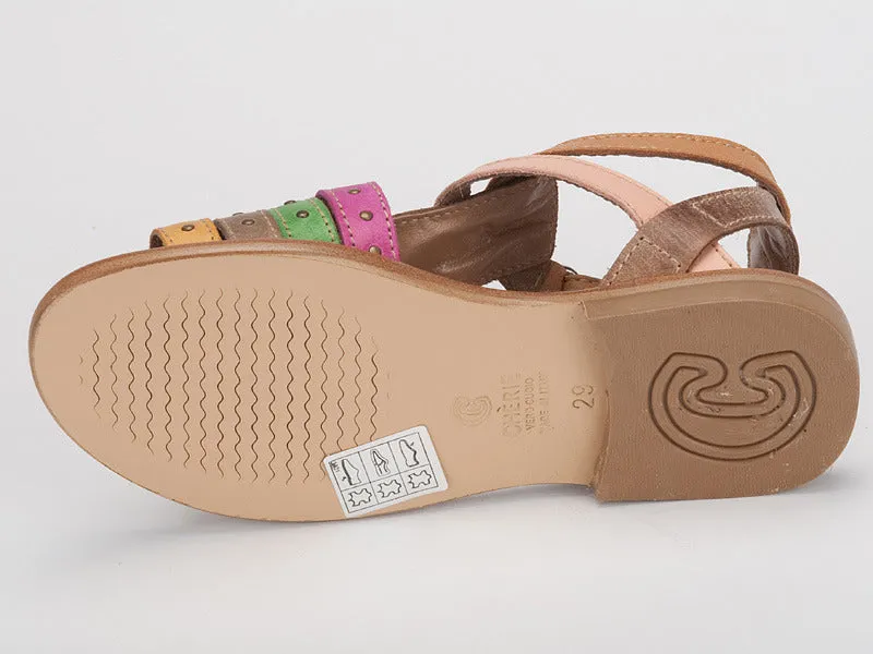 1701 Cherei Sandals-Brown