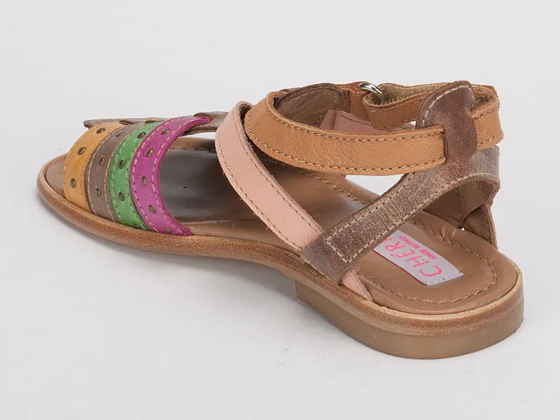 1701 Cherei Sandals-Brown