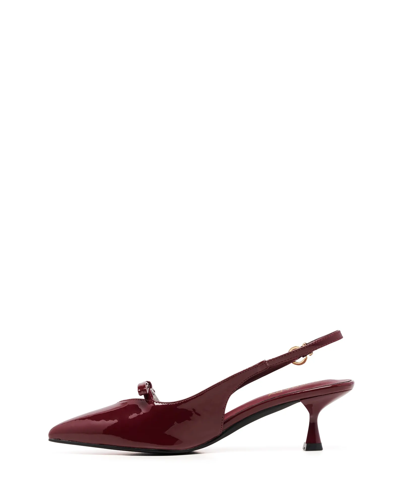 Beverly Slingback Pump Cherry Patent