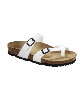 BIRKENSTOCK MAYARI NARROW FIT IN WHITE PATENT