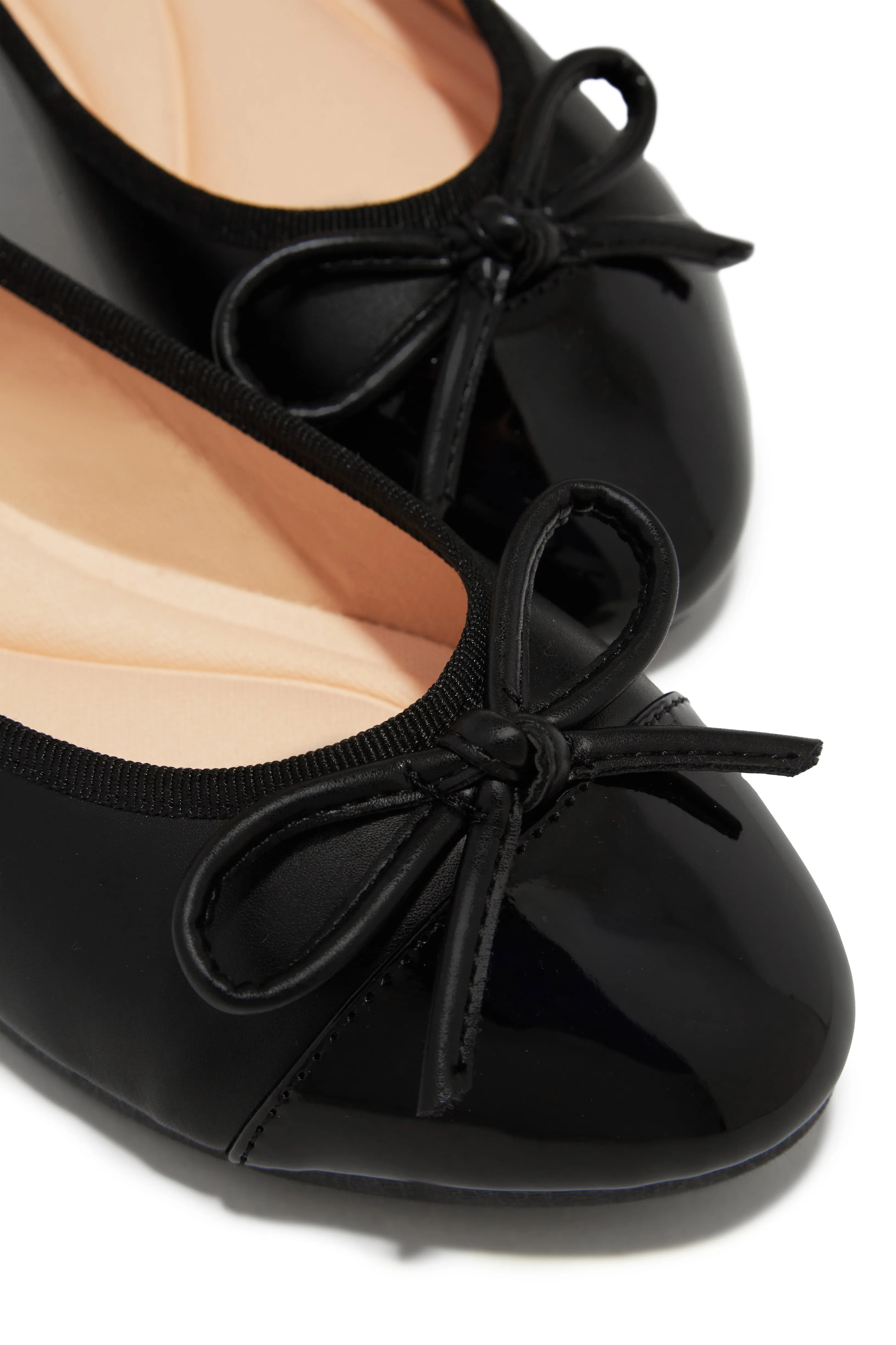 Boss Lady Ballet Flats - Black