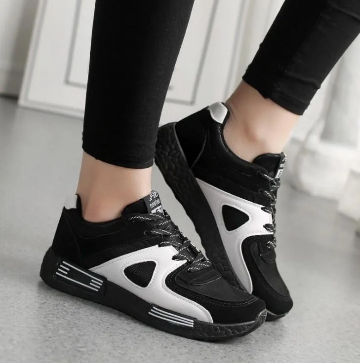 Casual Flat Breathable Round Toe Sport Sneakers