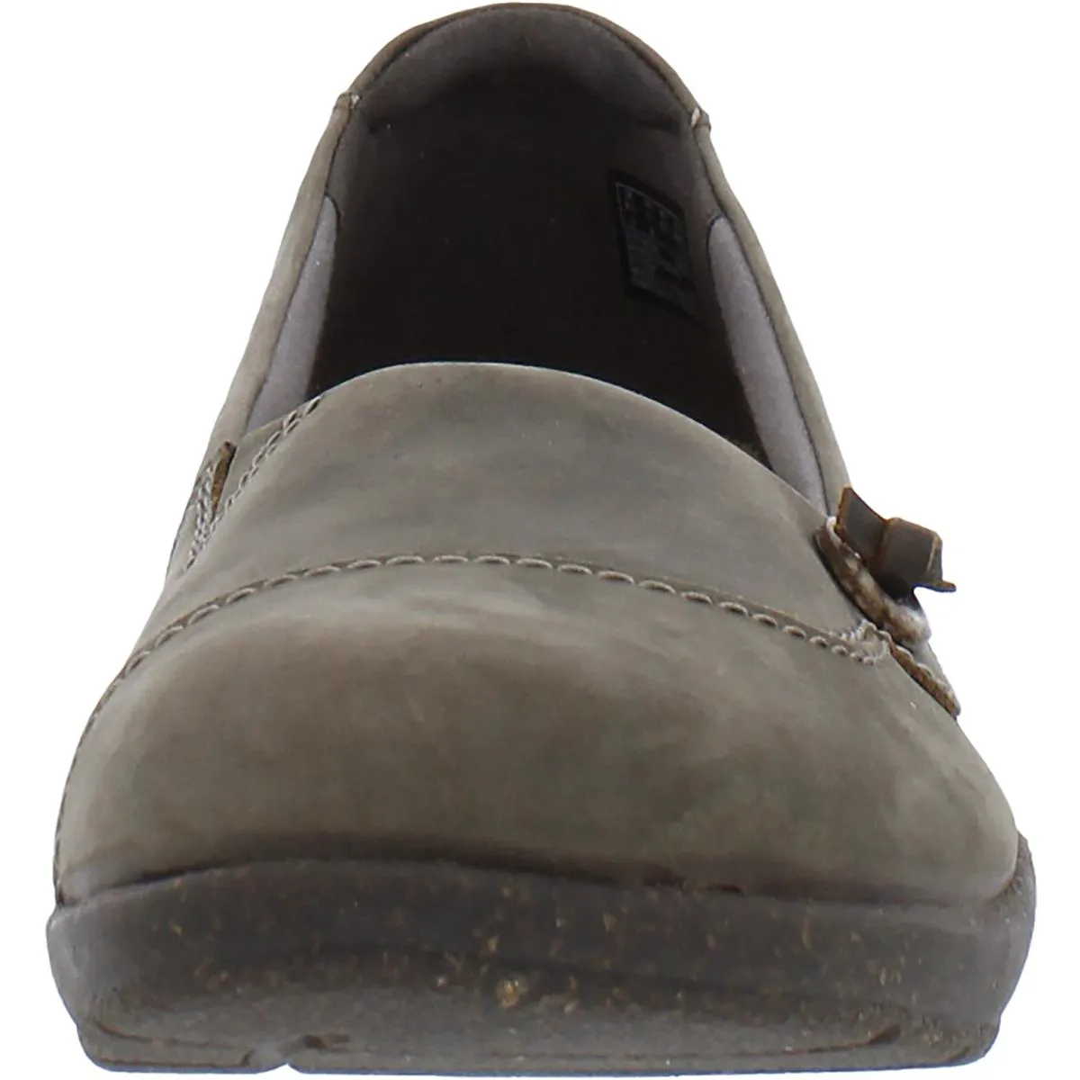 Clarks Womens Rosville Sky Leather Arch Support Loafers