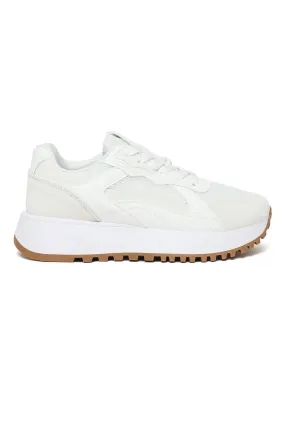 Classic Mesh Comfort Sneakers-White