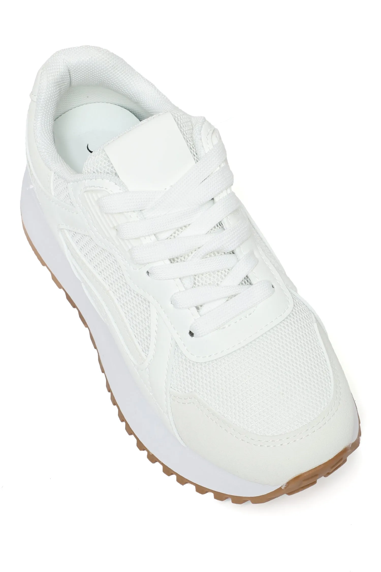 Classic Mesh Comfort Sneakers-White