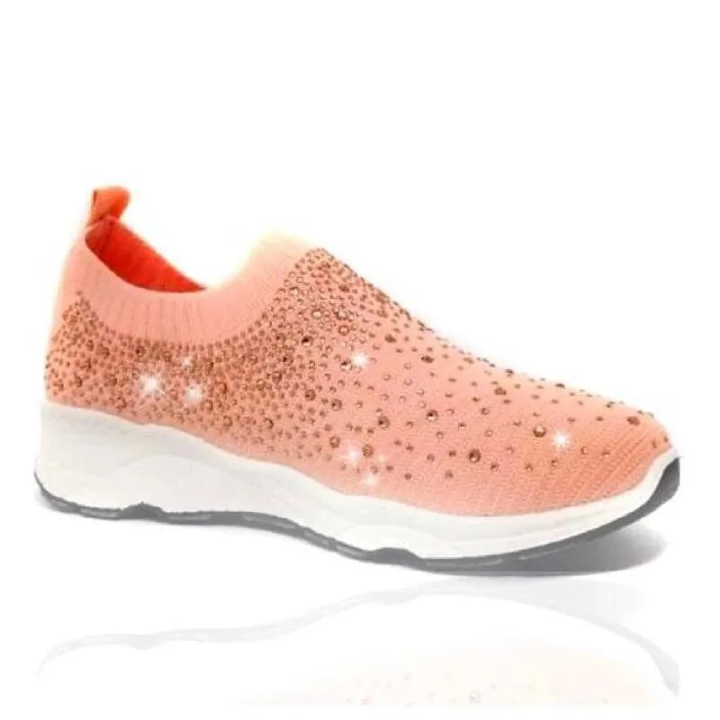 Comfortable Casual Sock Glitter Sneakers