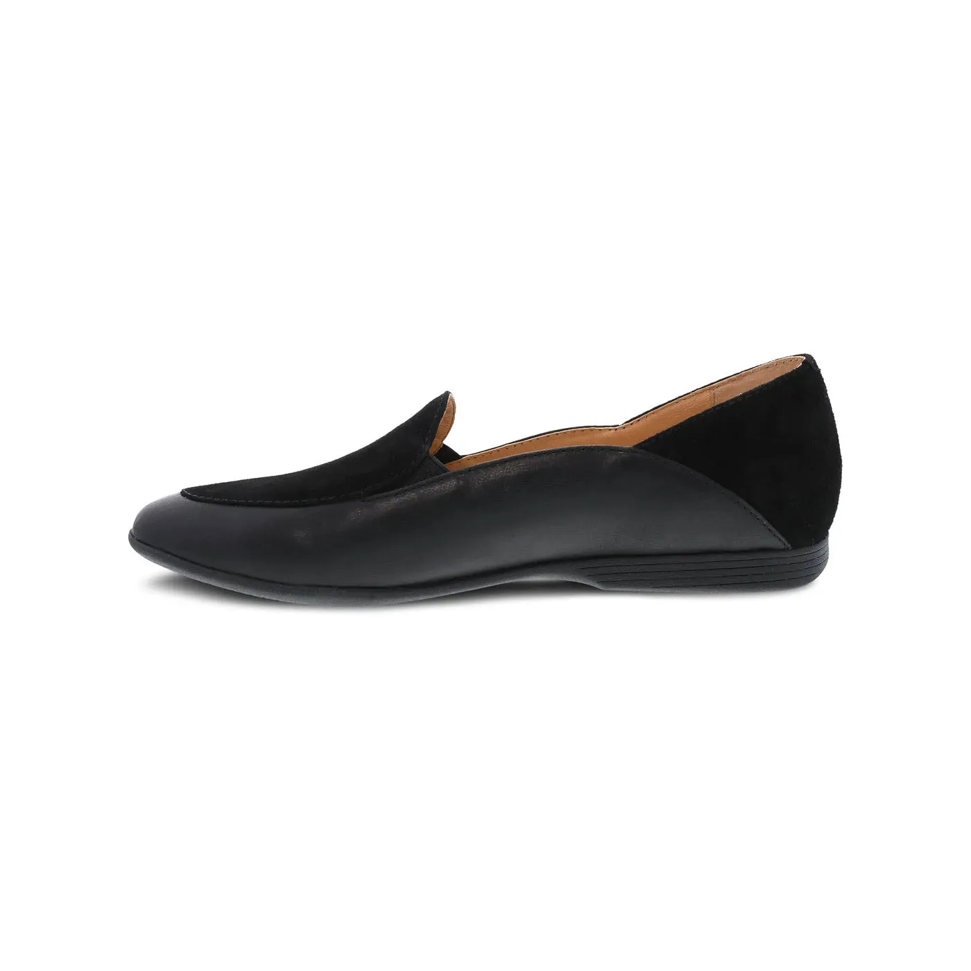 DANSKO LACE BLACK GLAZED - WOMENS