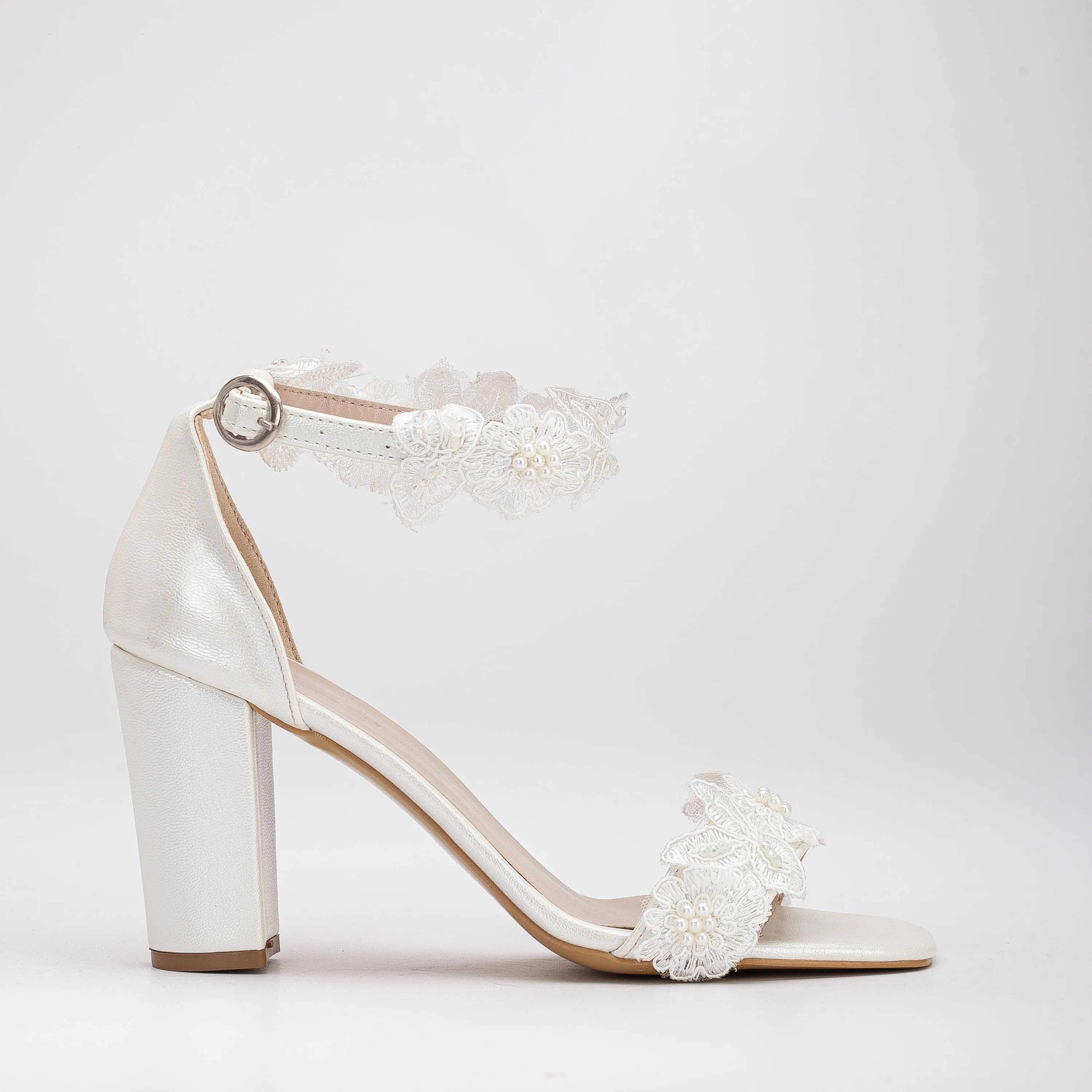 Dede - Ivory Wedding Shoes