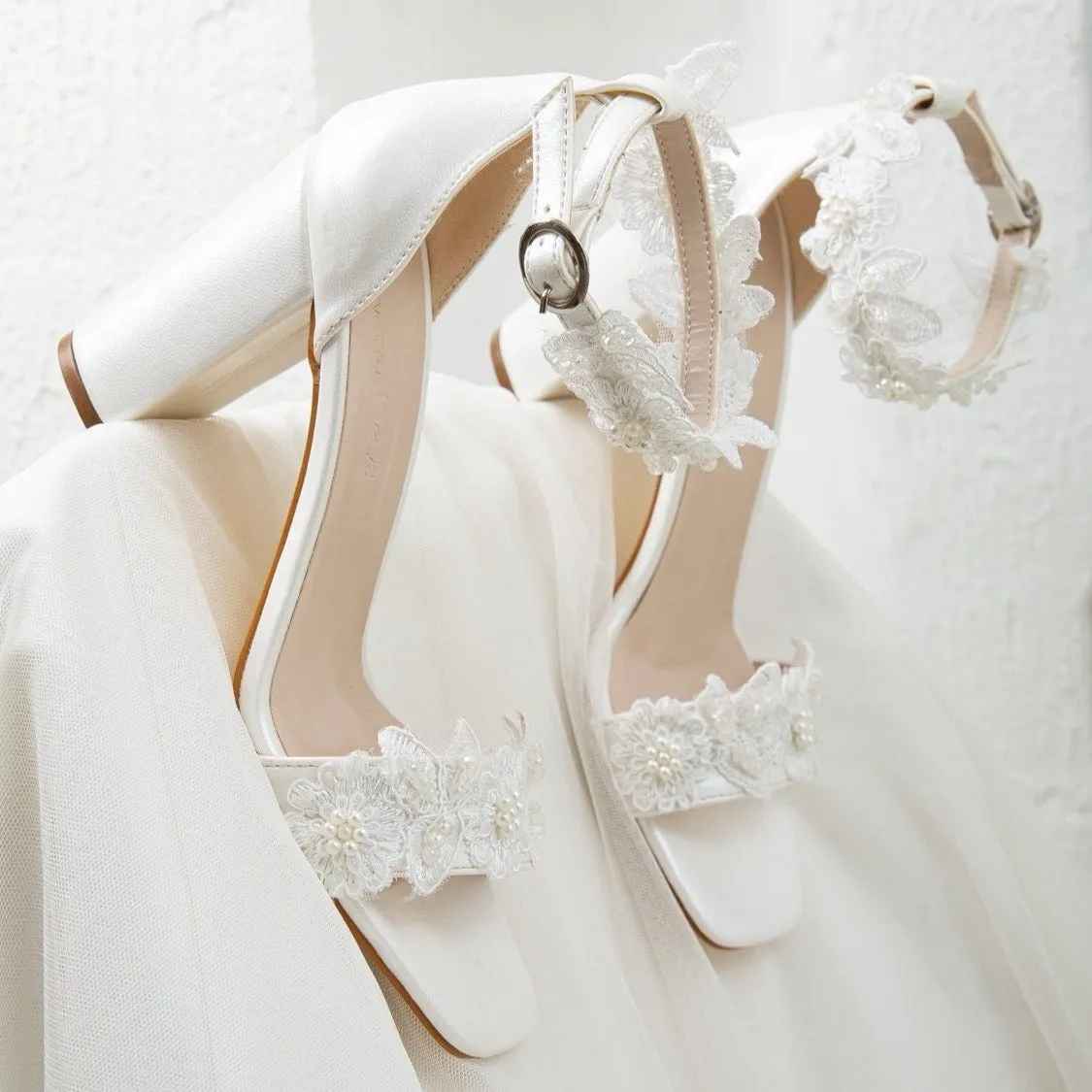 Dede - Ivory Wedding Shoes