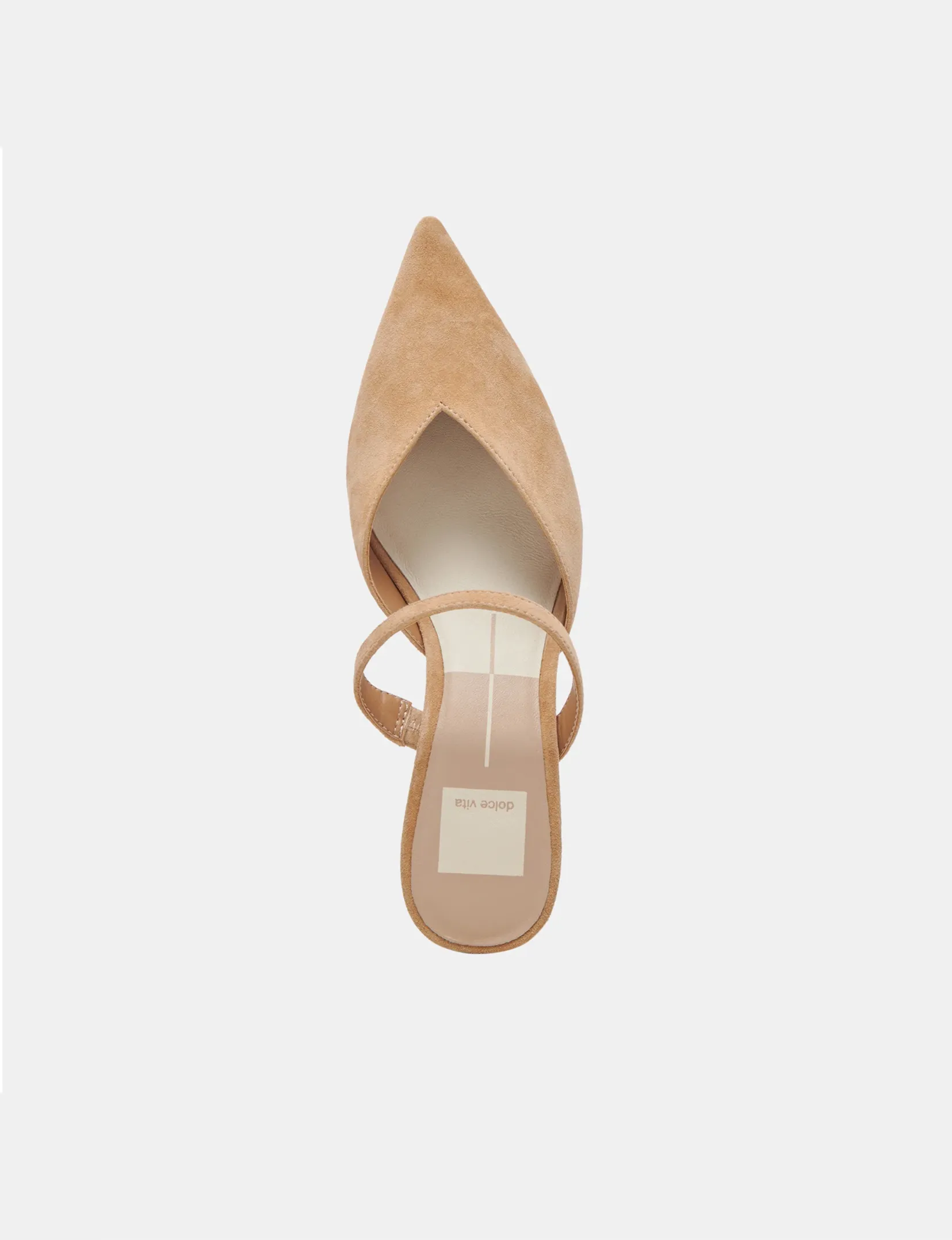 Kanika Mid Heels, Tan Suede