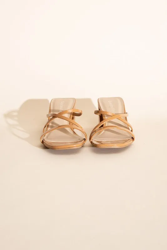 MULE SANDAL HEELS (2 Colors)