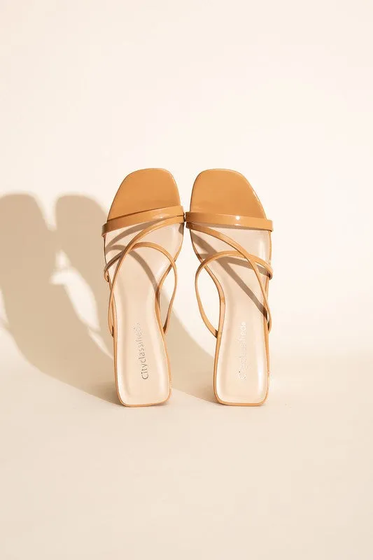 MULE SANDAL HEELS (2 Colors)