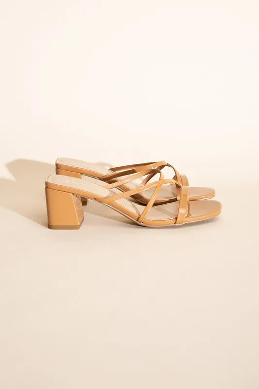 MULE SANDAL HEELS (2 Colors)