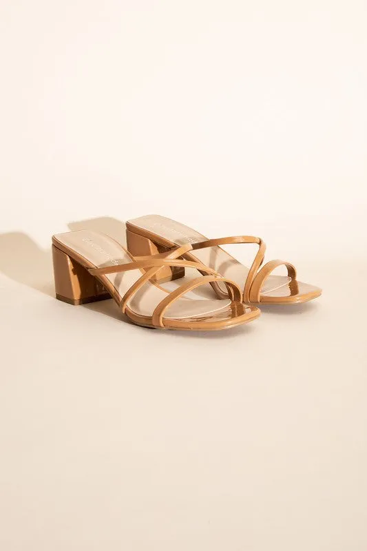 MULE SANDAL HEELS (2 Colors)