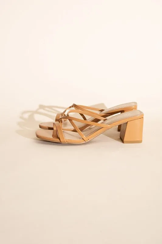 MULE SANDAL HEELS (2 Colors)