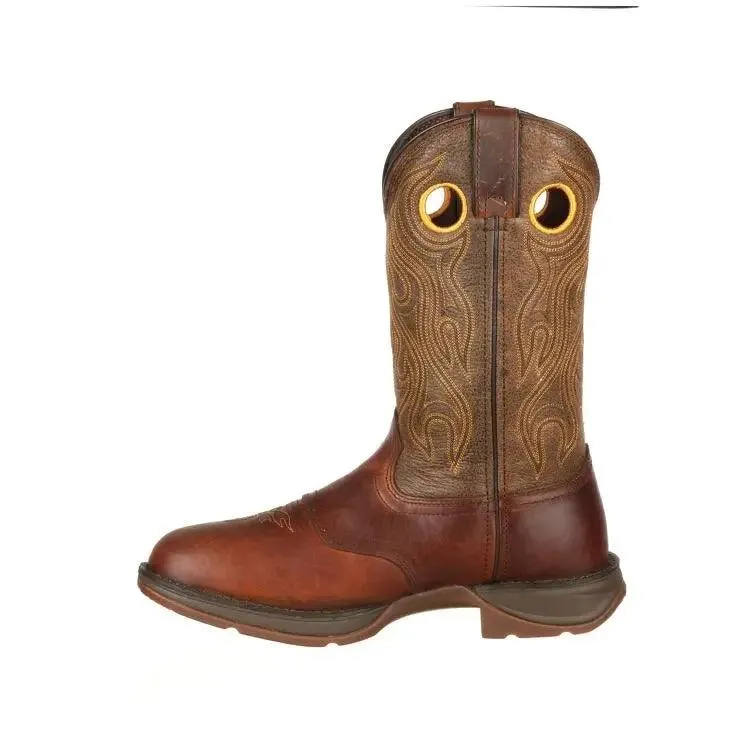 Rebel By Durango Brown Saddle Western Boot DB5468