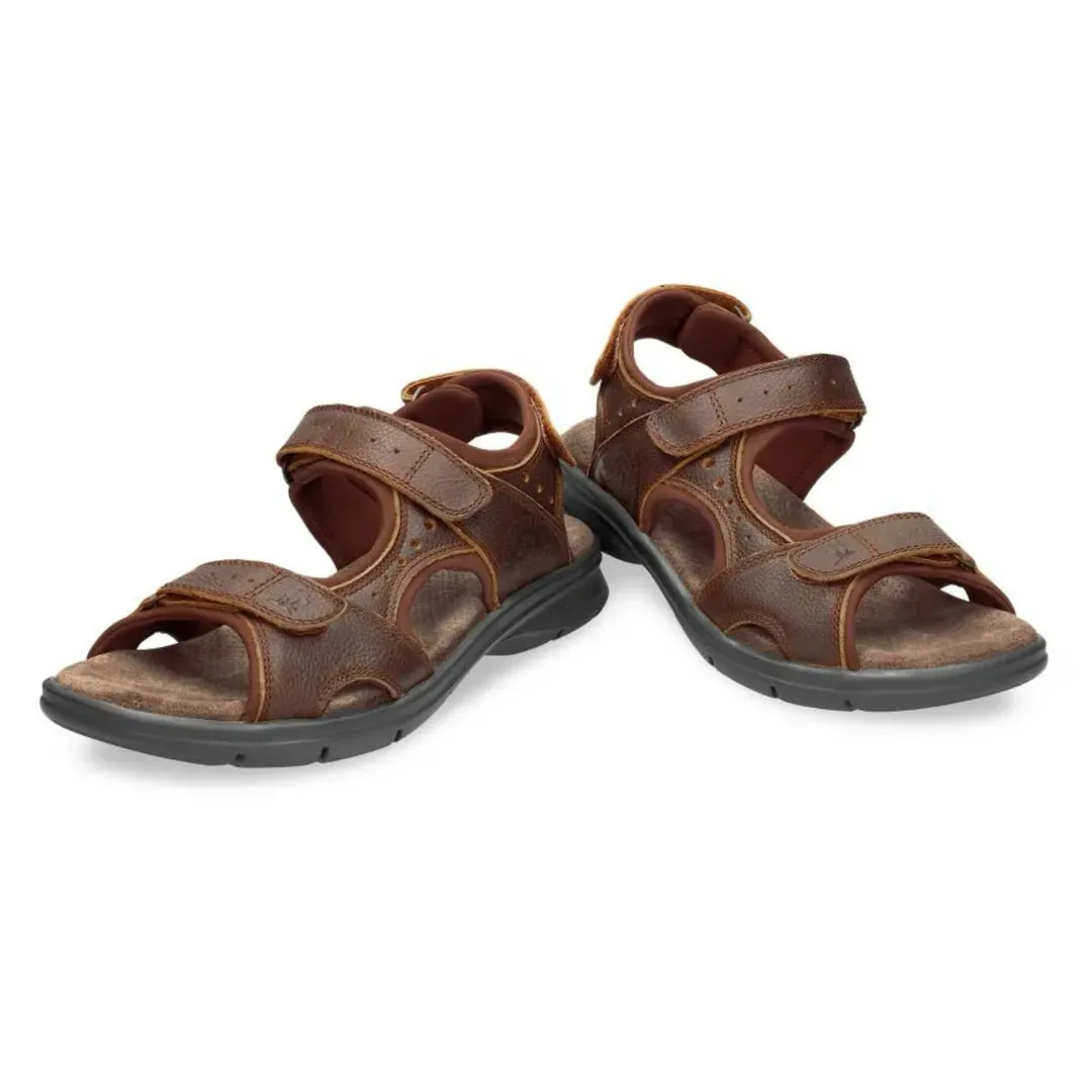 Salton Basics C4 - Men's Open Toe Leather Sandals