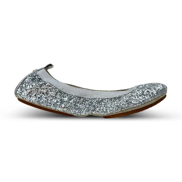 Samara Ballet Flat - Platinum Glitter