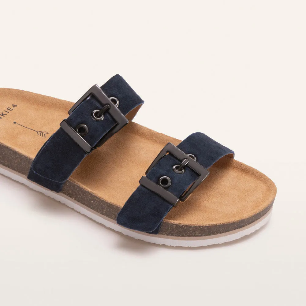 Sandy III Navy Suede