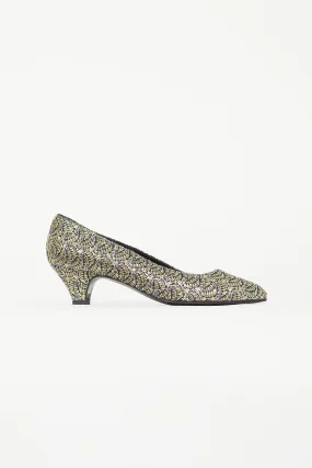 Silver & Gold Metallic Pump