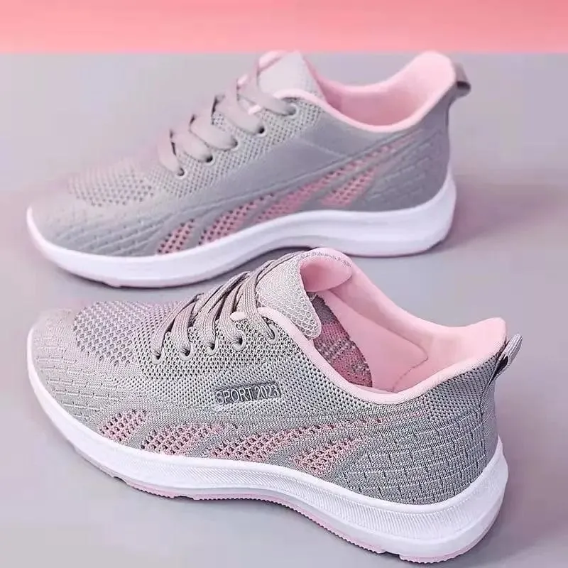 Women  Breathable  Running Sneakers Women Breathable Running Sneakers