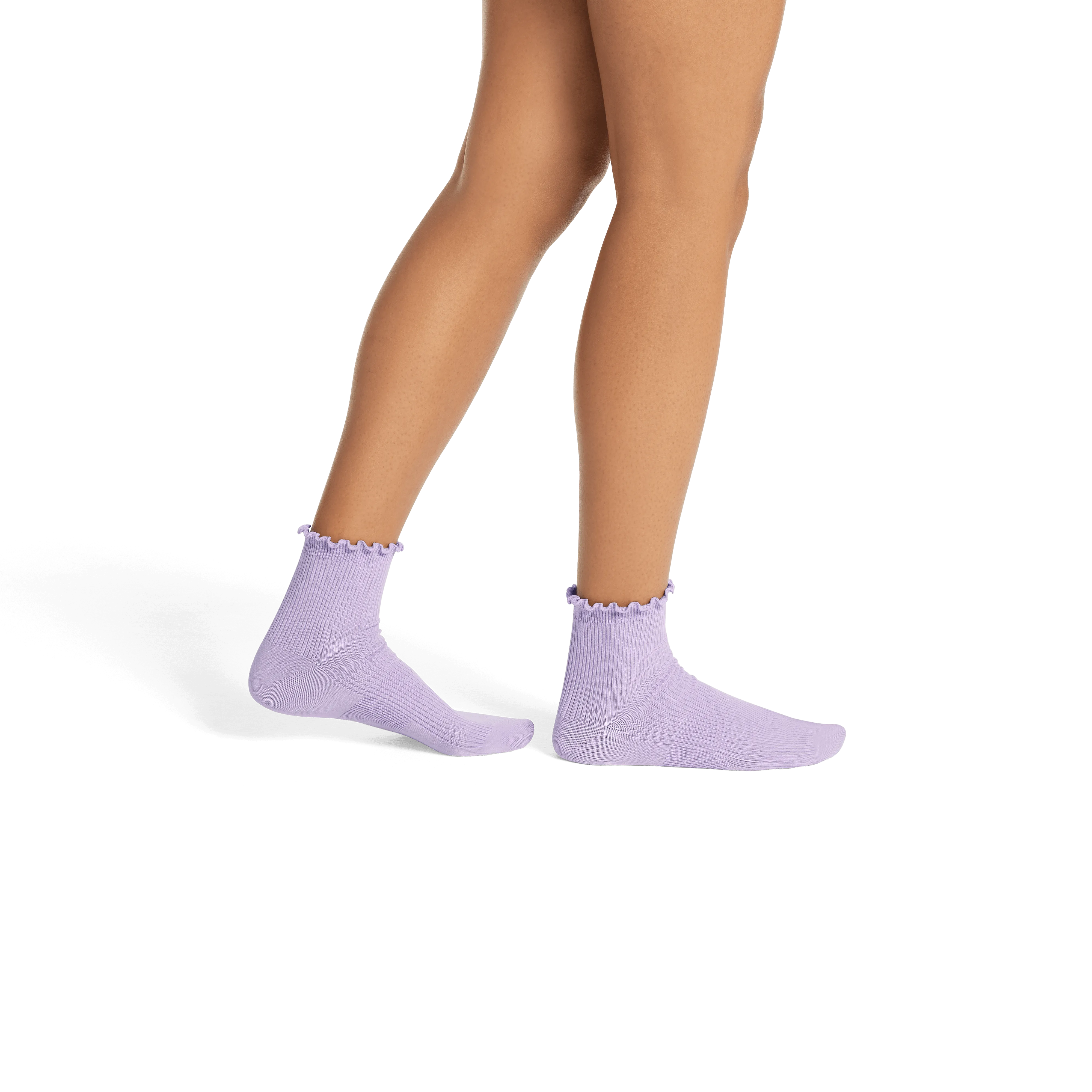 Women's Ruffle Rib Quarter Sock 8-Pack